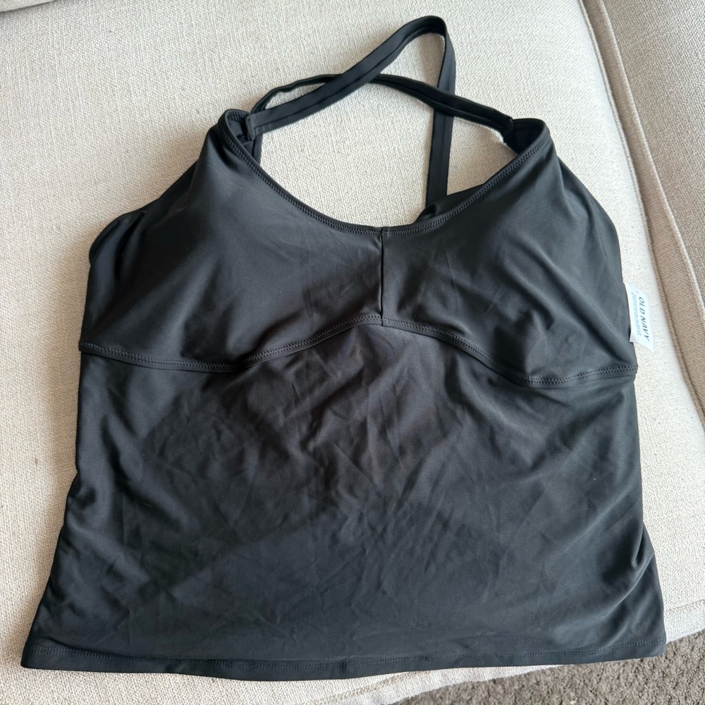 Old Navy Black Sports Bra Tank